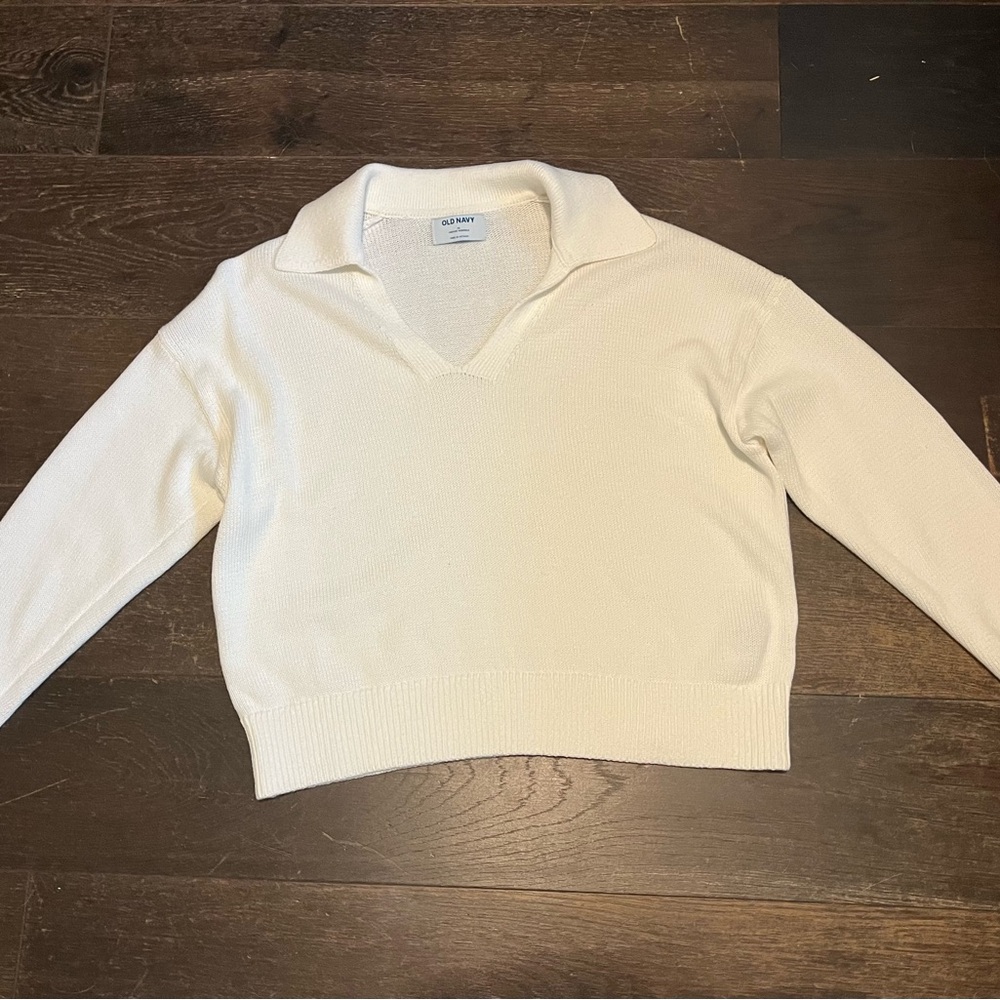 Women's White Sweater